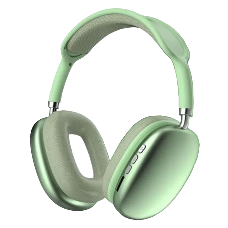 Casque Bluetooth P9 Pro Max - Vert - ONTECH